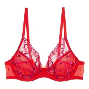 NWT! Natori Embellished Underwire Bra